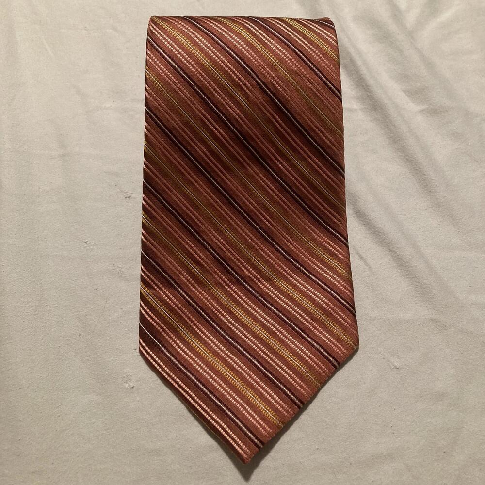 NWOT Claiborne Striped Silk Tie 58/4
